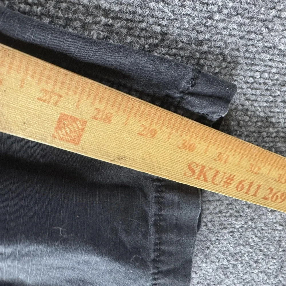 Levi's Cargo Pants Mens 36x31 Black Stretch Straight Utility Pockets Cotton